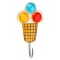 Wall Hook Ice Cream Cone